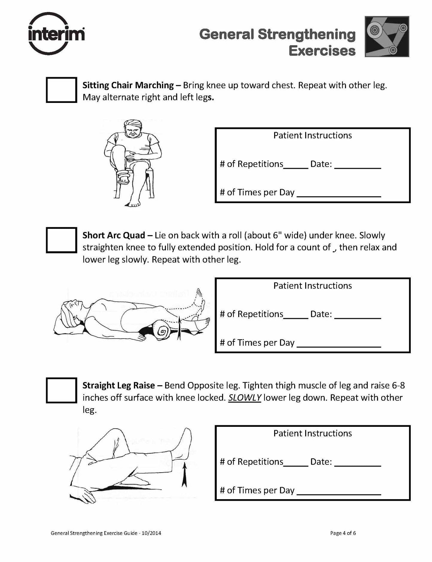 General Strengthening Exercise Pack