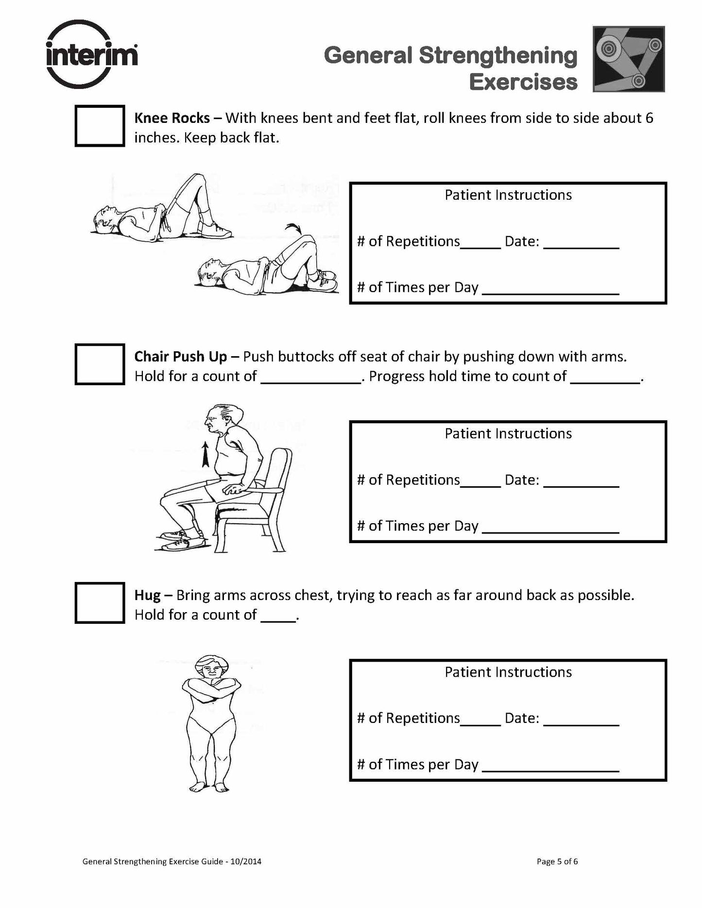 General Strengthening Exercise Pack