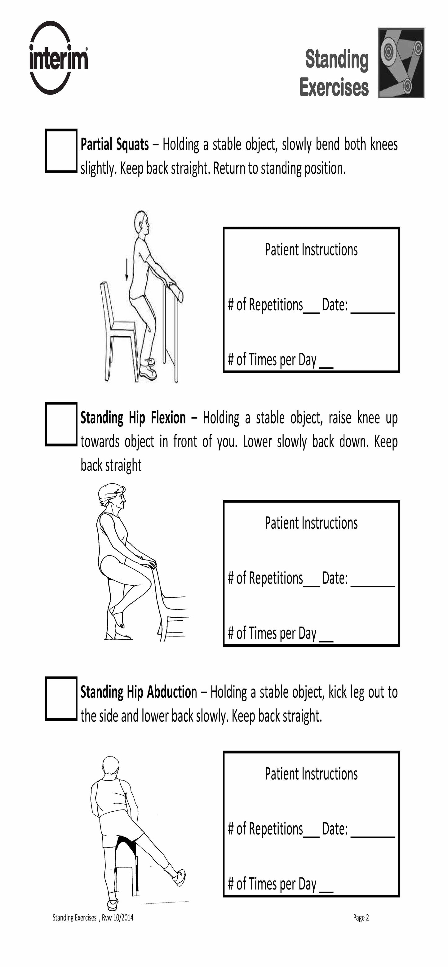 General Strengthening Exercise Pack