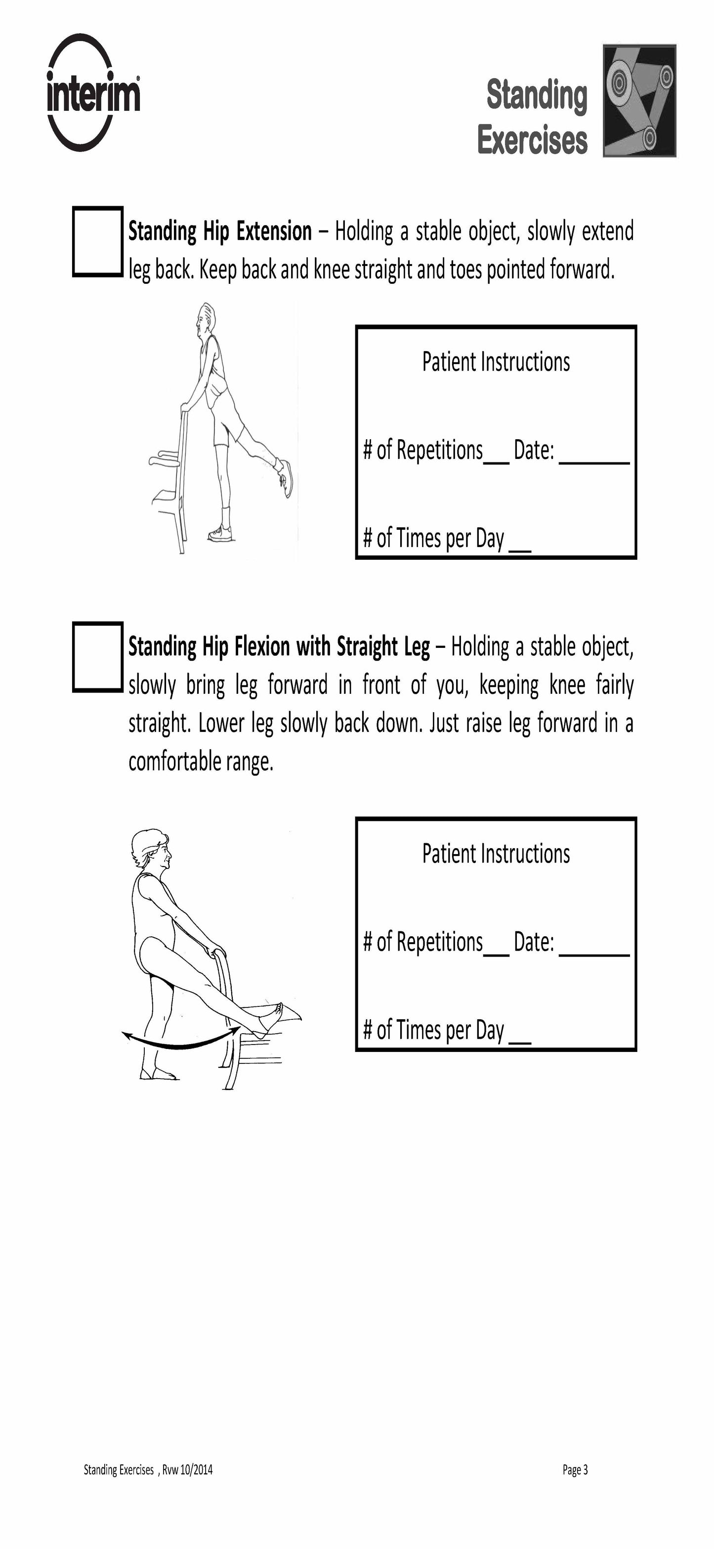 General Strengthening Exercise Pack