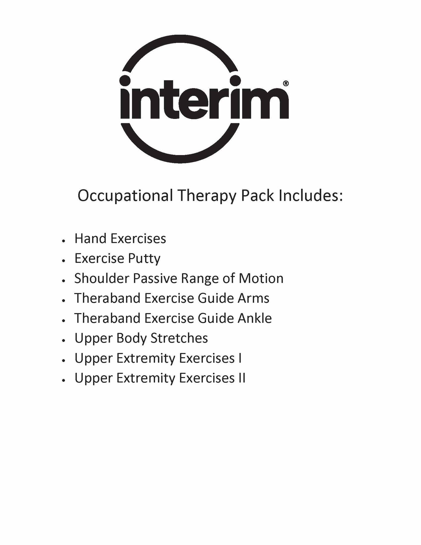 Occupational Therapy Pack