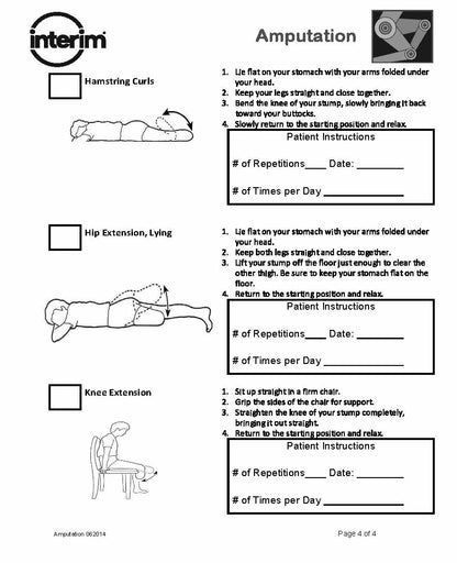 Amputation Exercise Guide