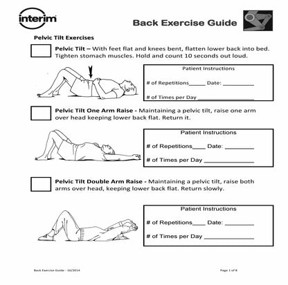 Back Exercise Guide