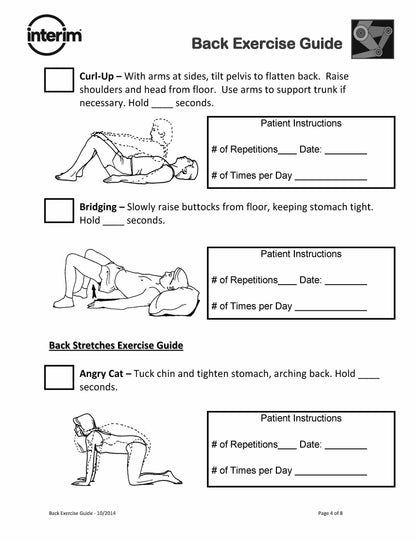 Back Exercise Guide