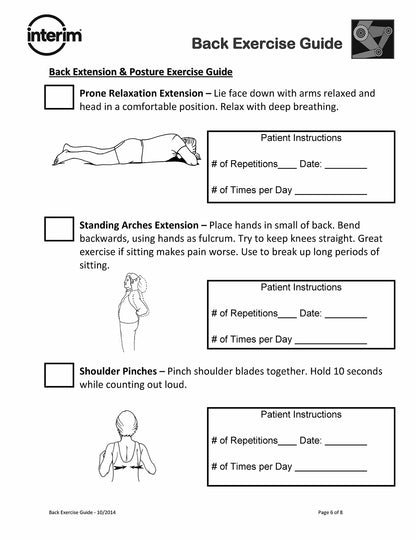 Back Exercise Guide