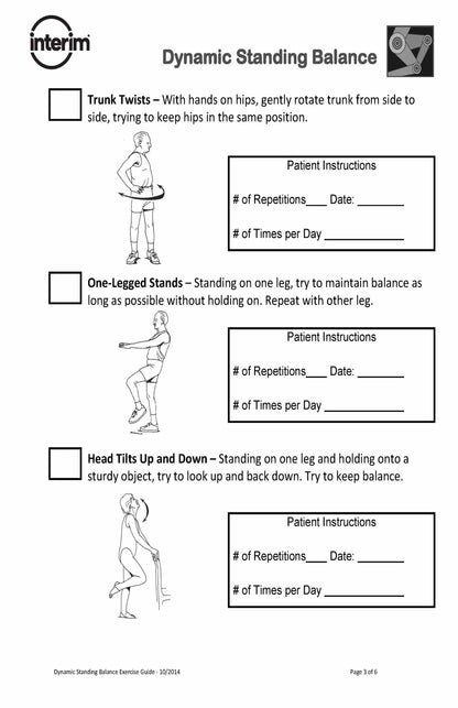 General Strengthening Exercise Pack