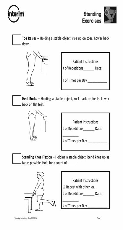 General Strengthening Exercise Pack