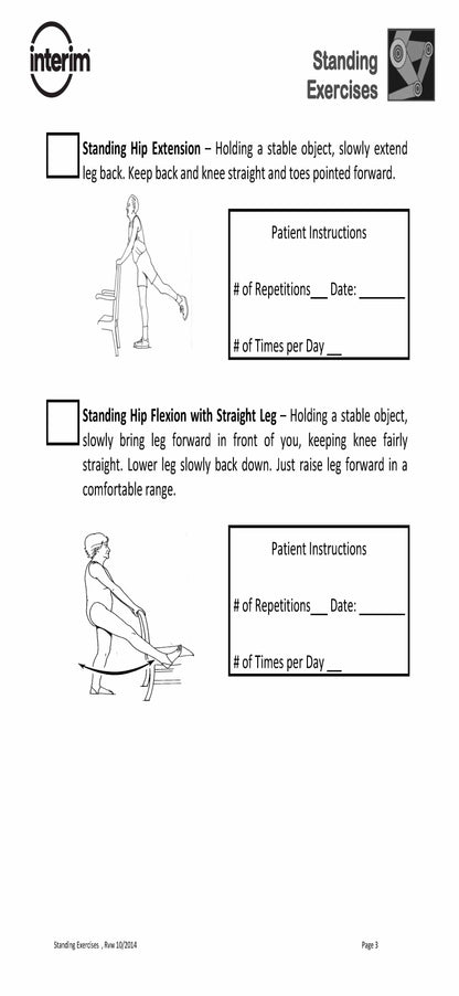 General Strengthening Exercise Pack