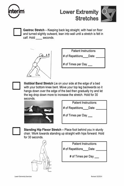 General Strengthening Exercise Pack
