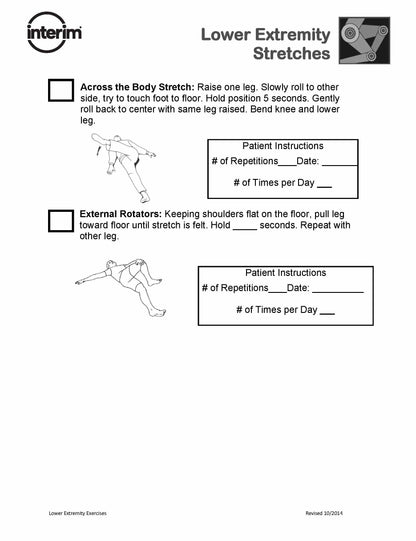 General Strengthening Exercise Pack