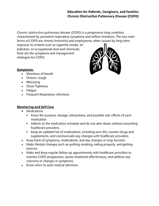 COPD Education Guide