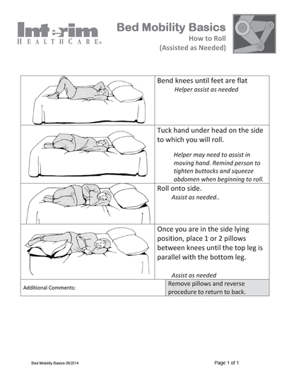 Bed Mobility Guide